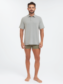 Jockey Men Classic - Pure Comfort Polo Shirt Pria - Poly Lyocell M06A