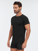 Kaos dalam pria leher bulat One way Transport