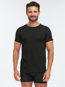 Kaos dalam pria leher bulat One way Transport